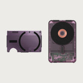 Ridge Wallet for MagSafe + Power Bank - Atomic Purple