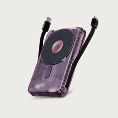 Ridge Wallet for MagSafe + Power Bank + KeyCase - Atomic Purple + Atomic Purple + Royal Black