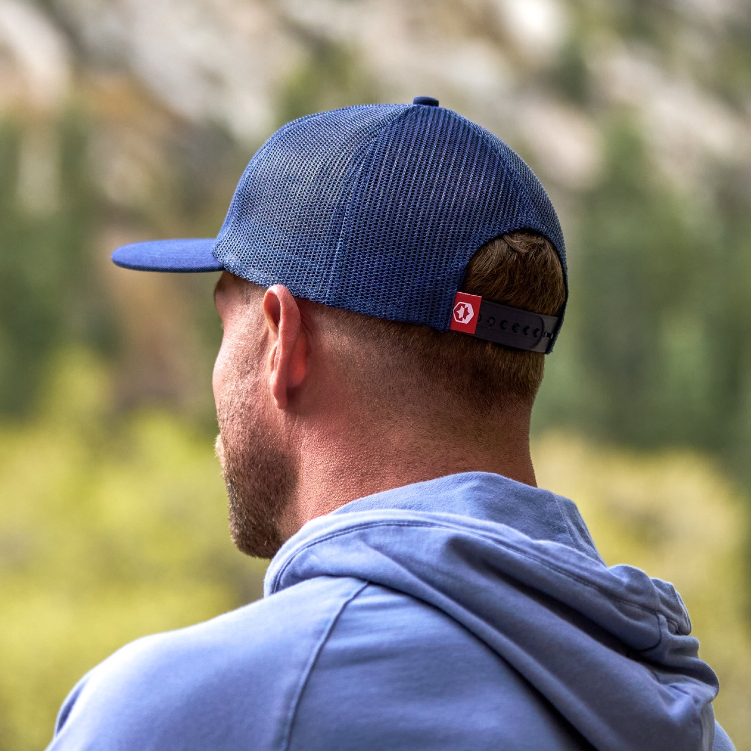 Ridge Mesh Snapback - Alpine Navy