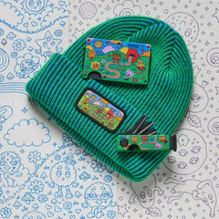 Classic Cuff Beanie - Claire Morales - Happy Daze