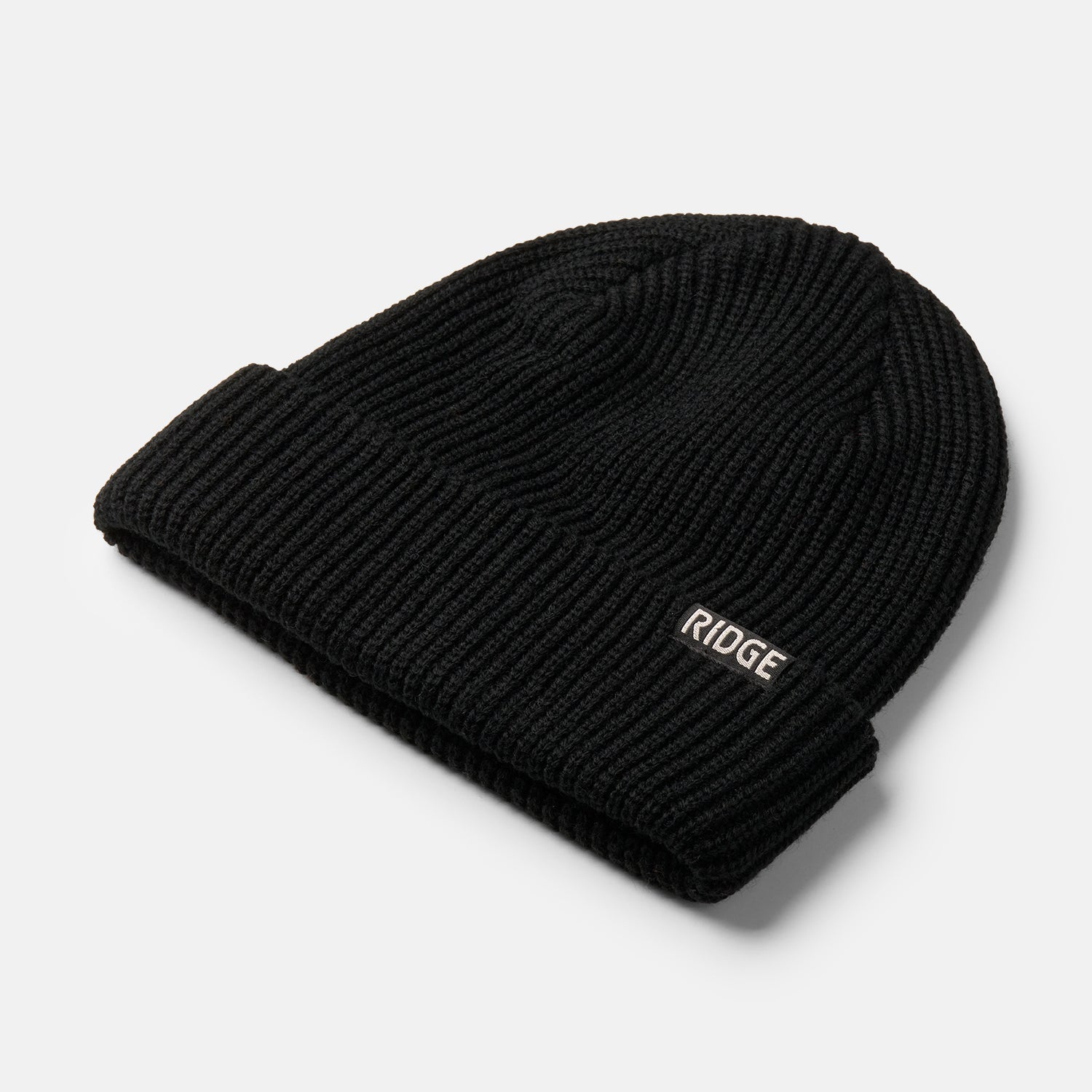 Ridge Classic Cuffed Beanie - Royal Black