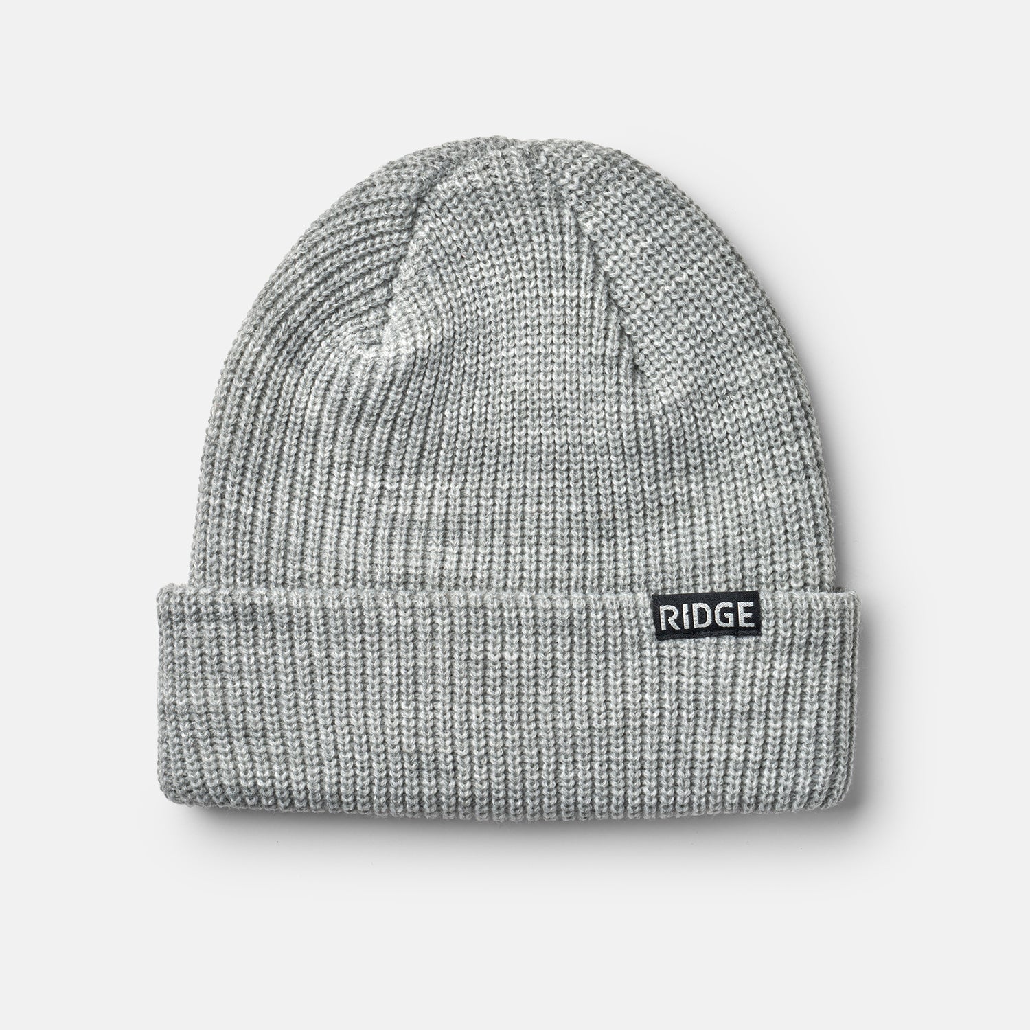 Ridge Classic Cuffed Beanie - Gunmetal