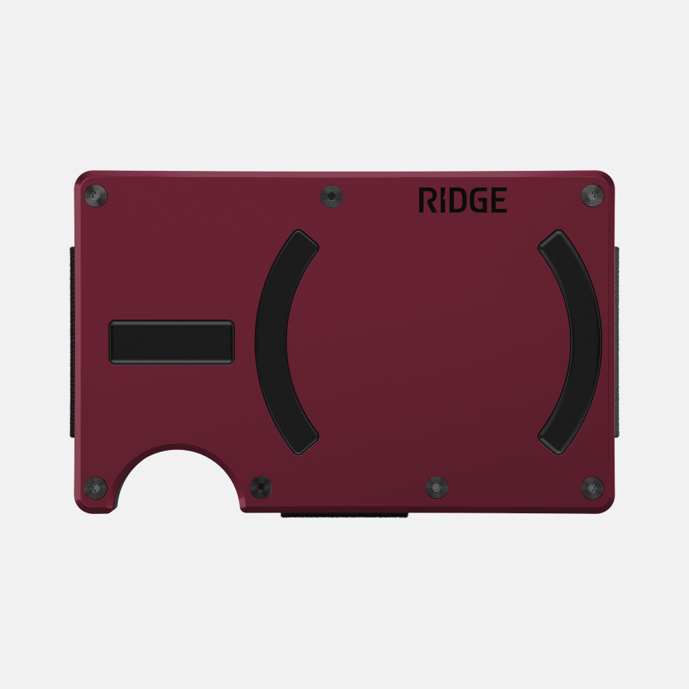 Ridge Wallet for MagSafe - Oxblood