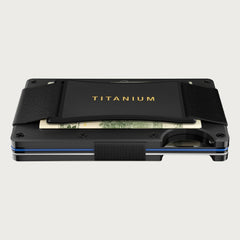 Ridge Wallet - Black Titanium - Terrain