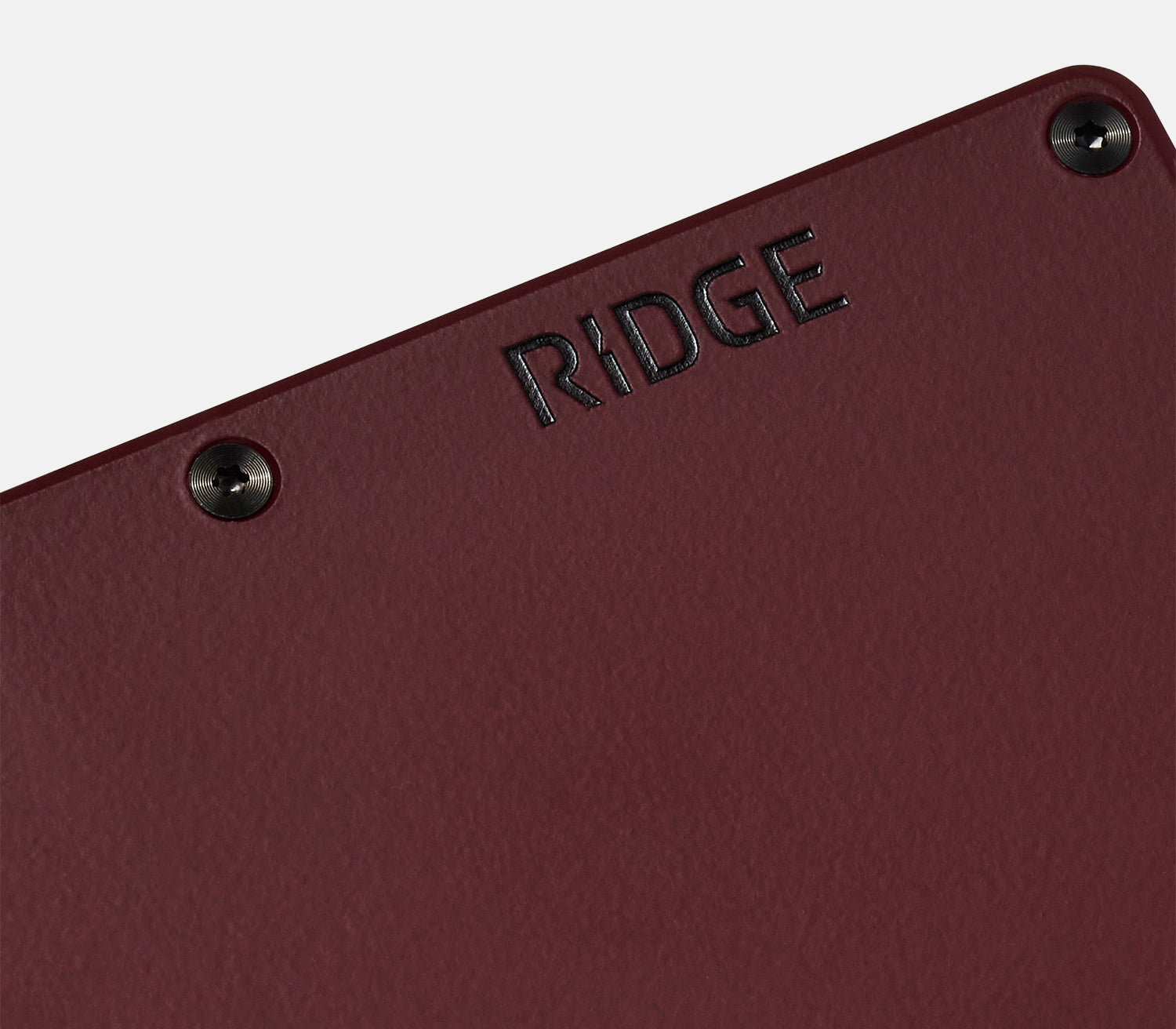 Ridge Wallet - Oxblood