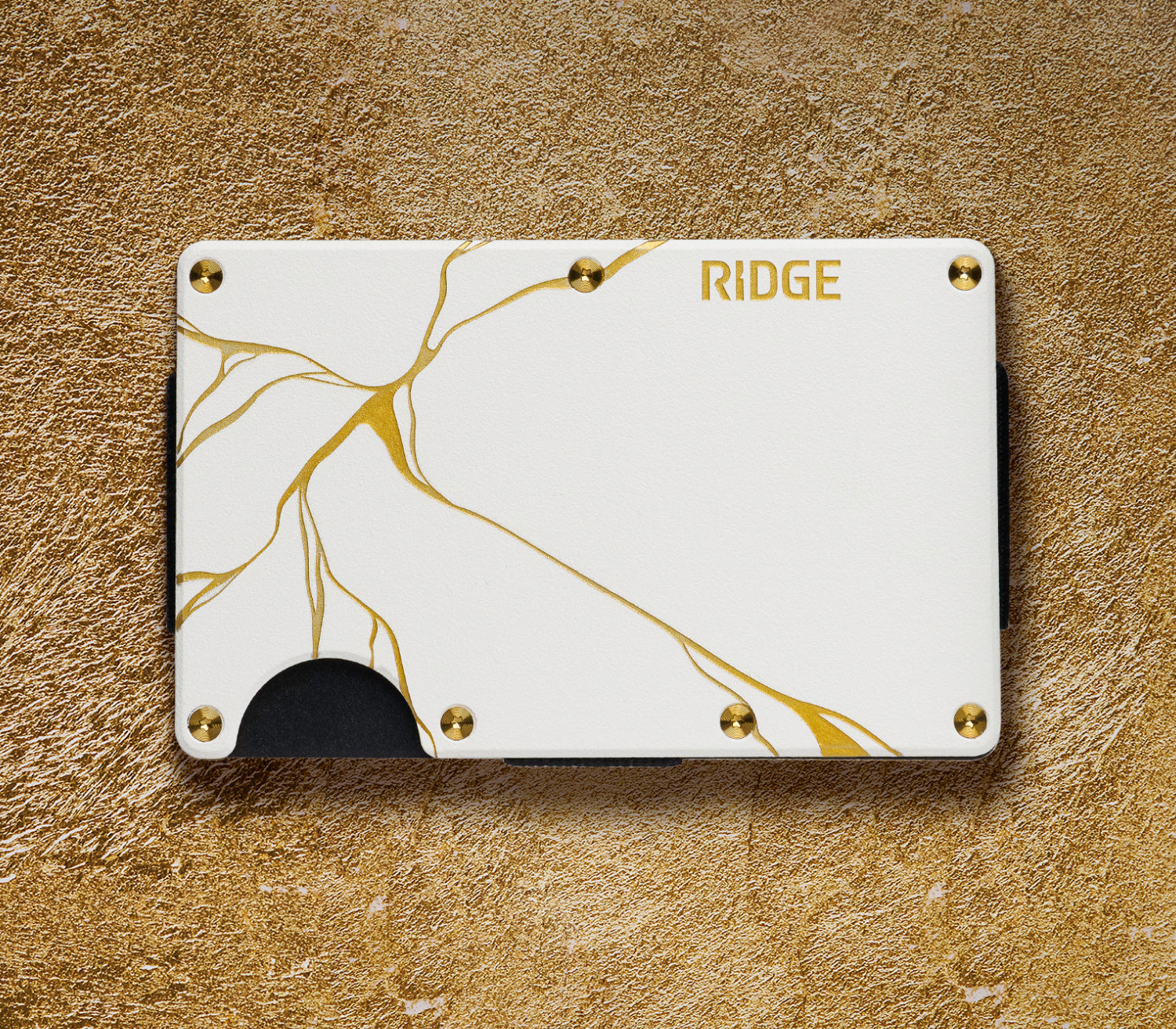 Ridge Wallet - Kintsugi - White