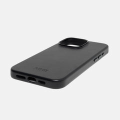 Ridge Phone Case - Midnight Black Leather - iPhone 15 Pro Max