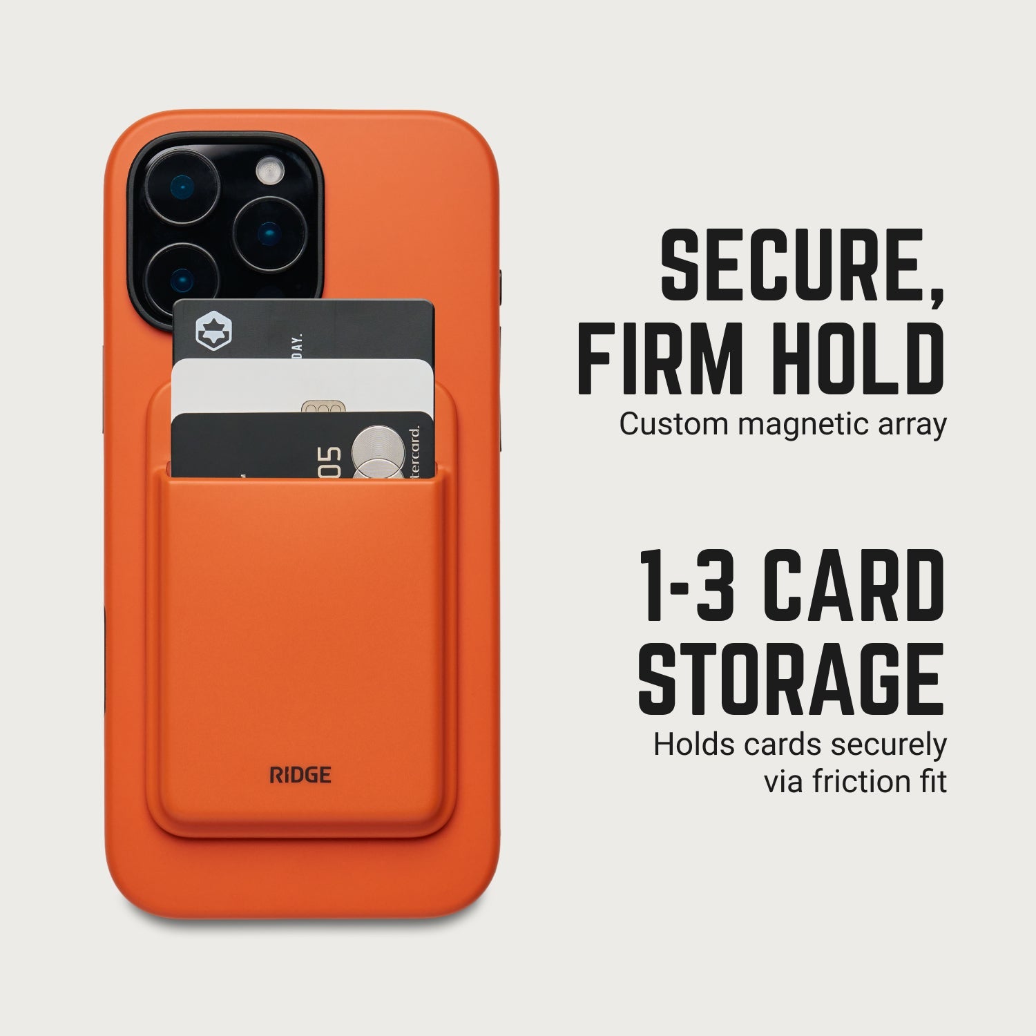 MagSafe Cardholder - Basecamp Orange