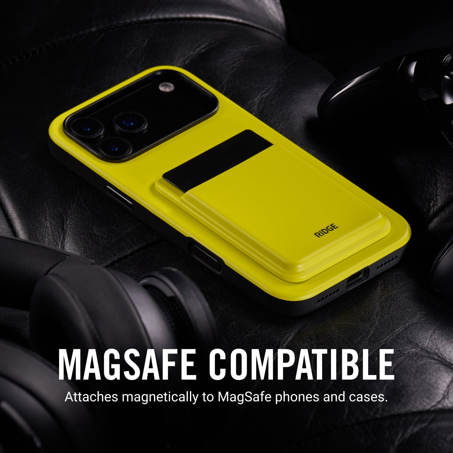 MagSafe Cardholder - Hyper Lime