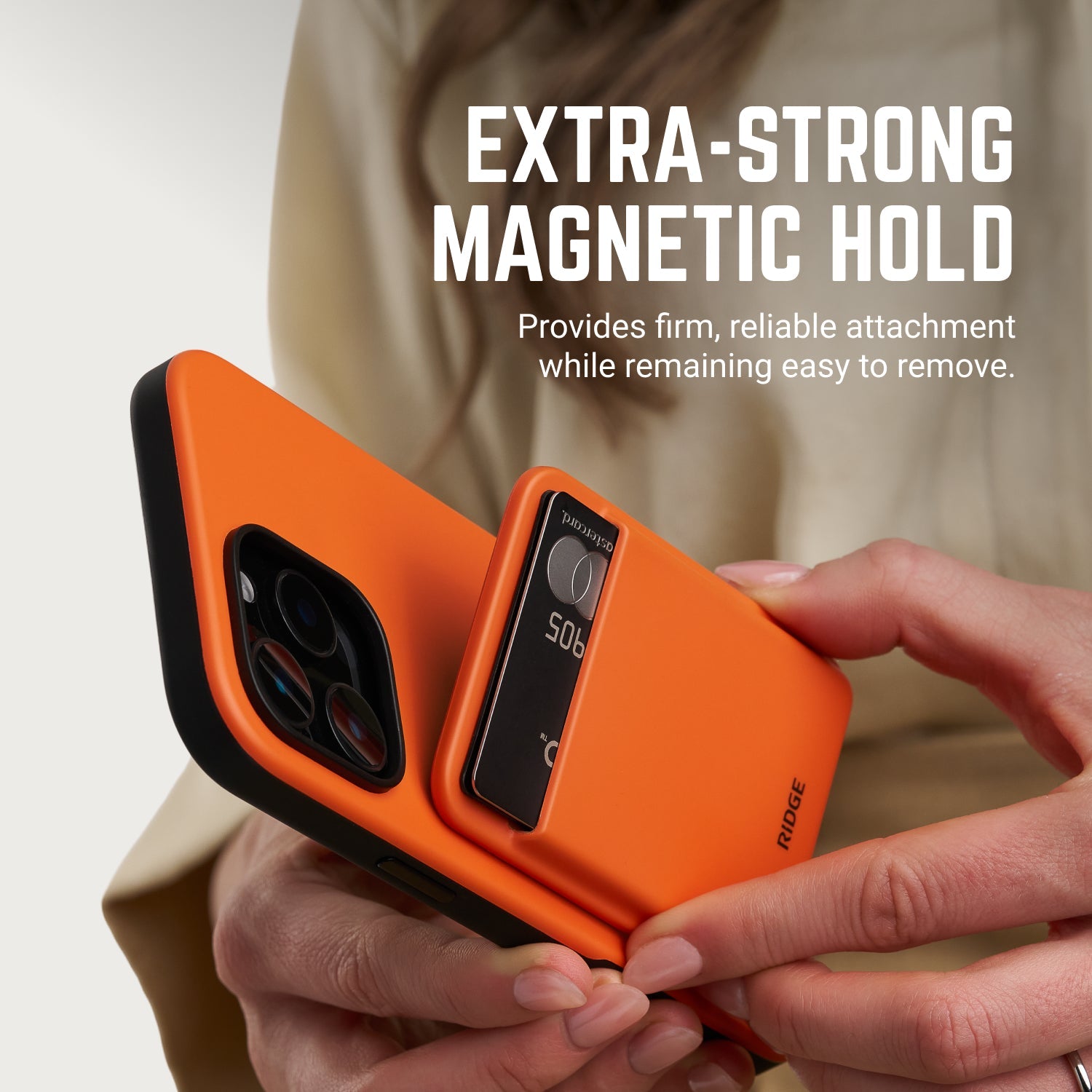 MagSafe Cardholder - Basecamp Orange