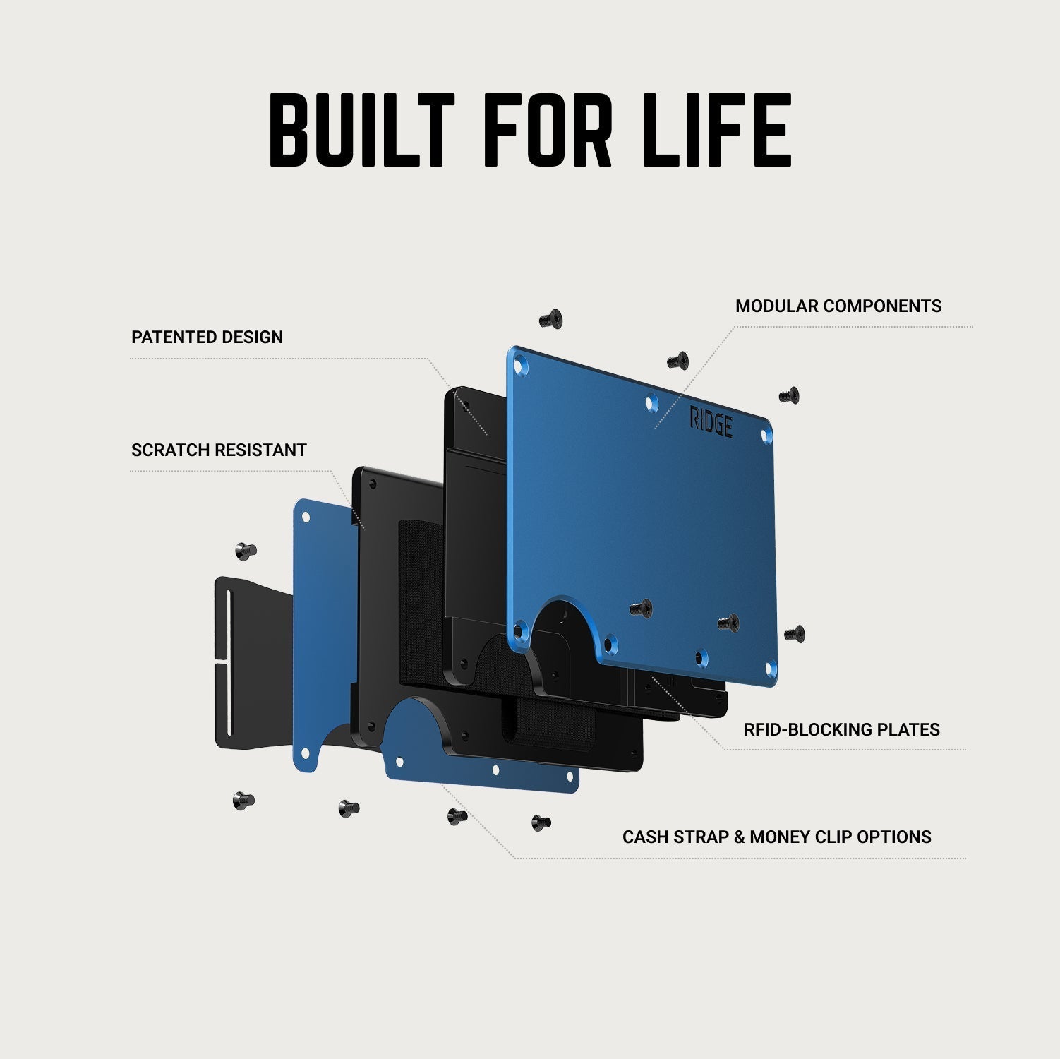 Ridge Wallet - Georgetown Hoyas
