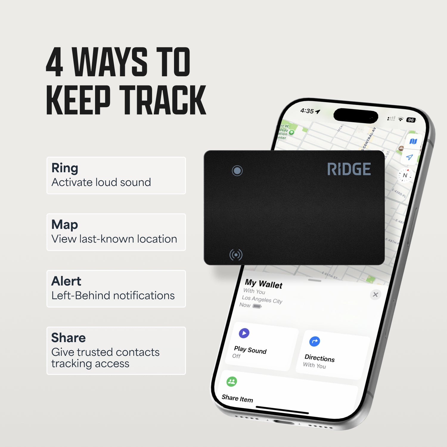 Ridge Tracker Card - Basecamp Orange