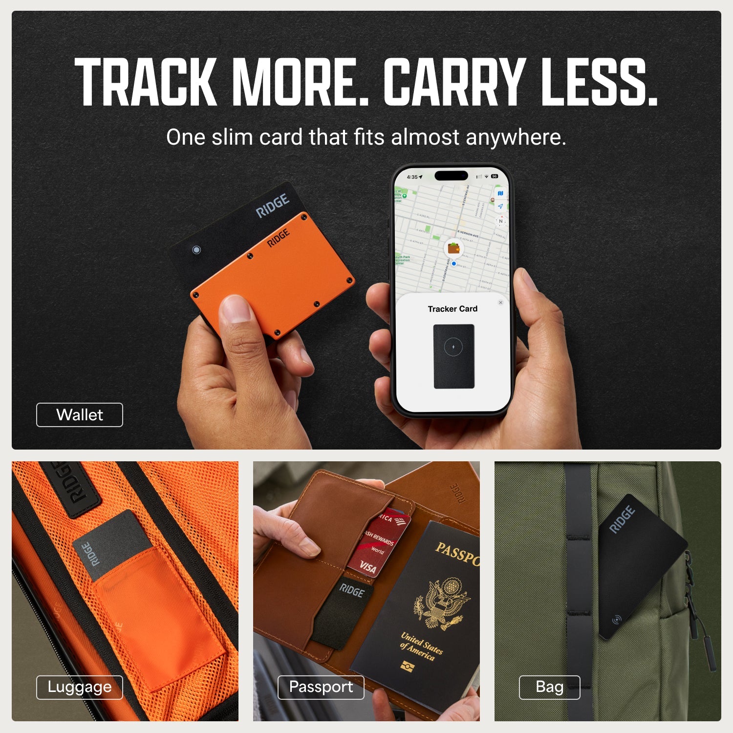 Ridge - Tracker Card