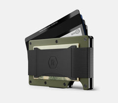 Ridge Wallet - Matte Olive Titanium