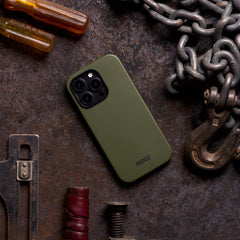 Ridge Phone Case - Matte Olive - iPhone 16 Pro Max
