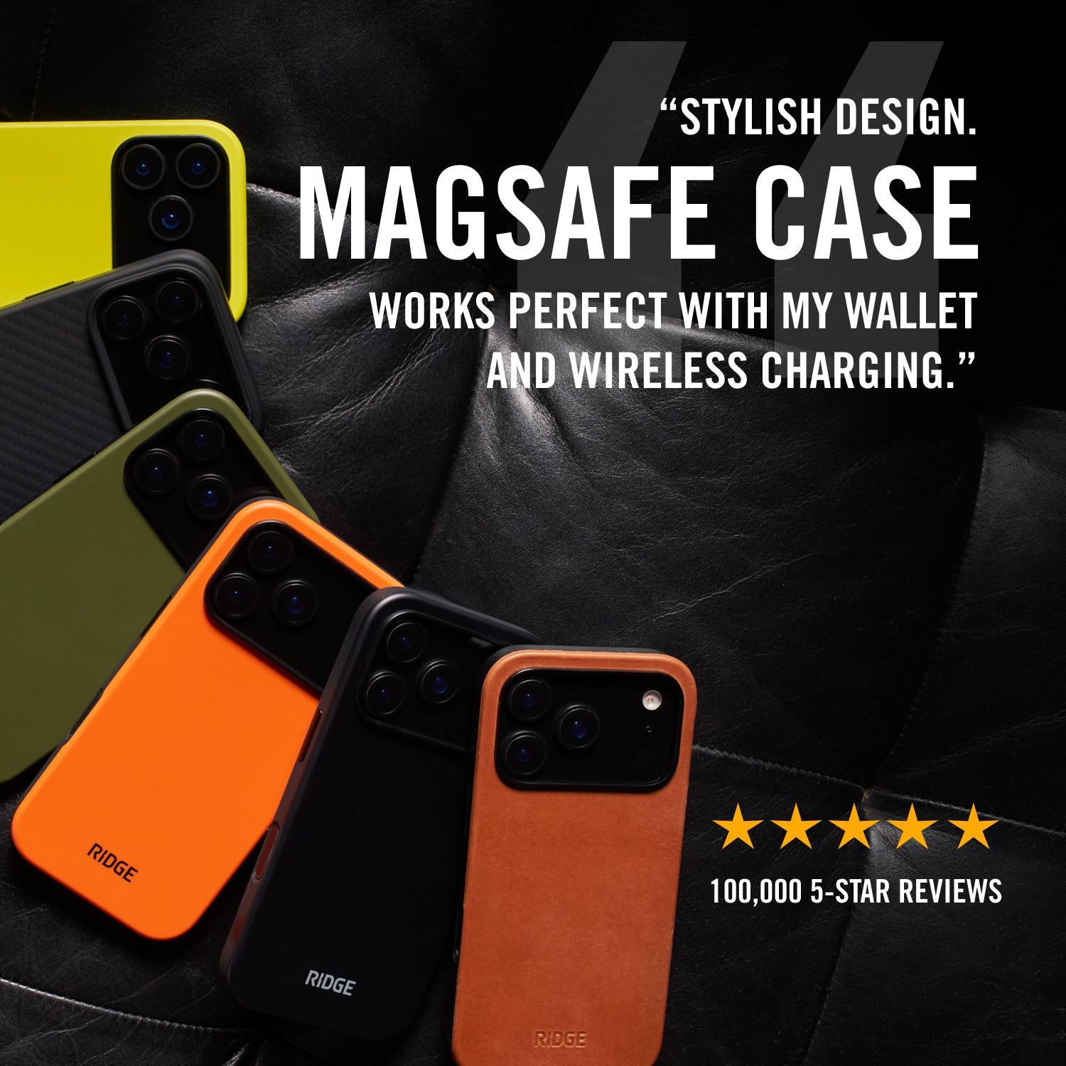 Ridge Phone Case - Basecamp Orange - iPhone 17 Pro Max