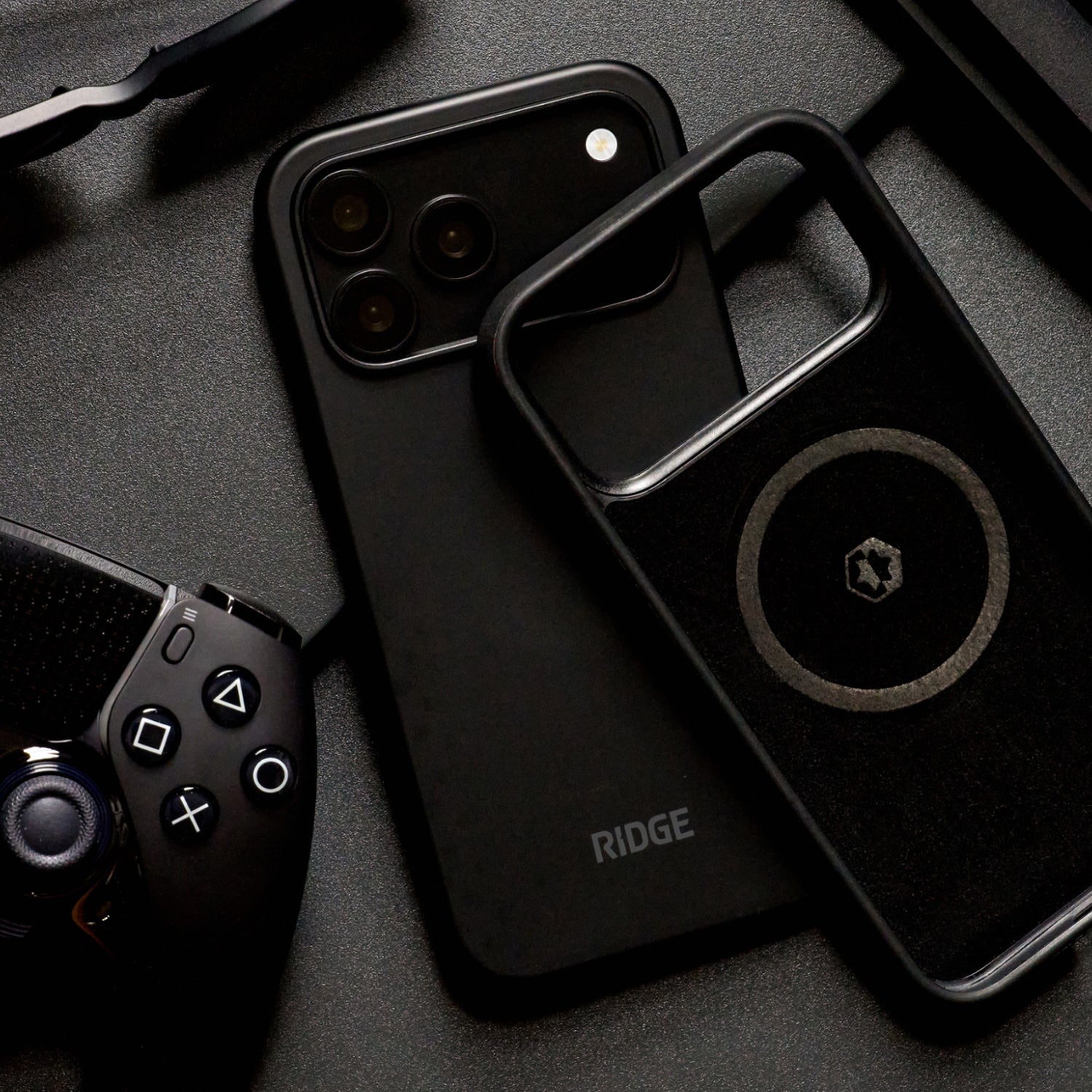 Ridge Phone Case - iPhone 18 Pro - Matte Black