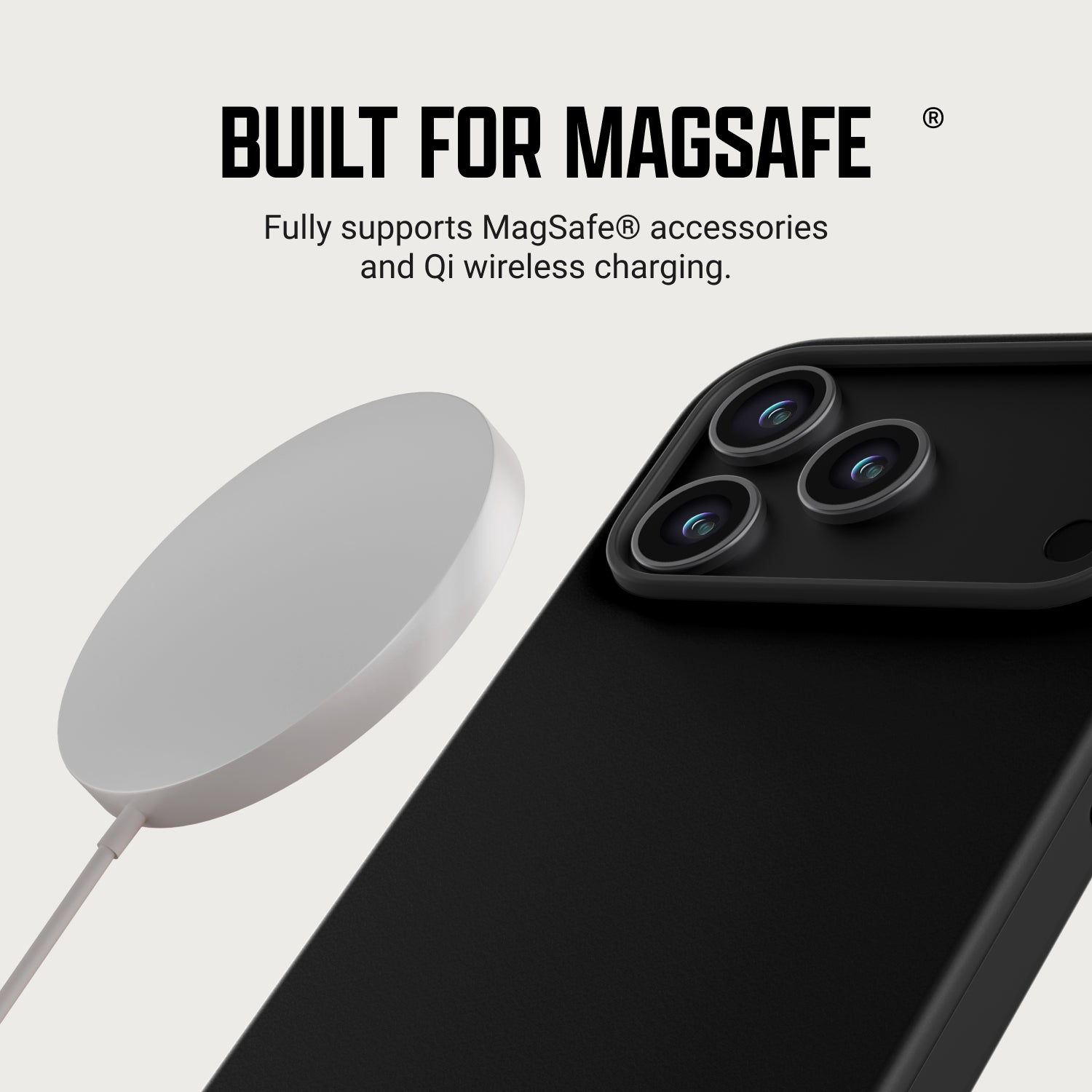 Ridge Phone Case - iPhone 18 Pro - Matte Black