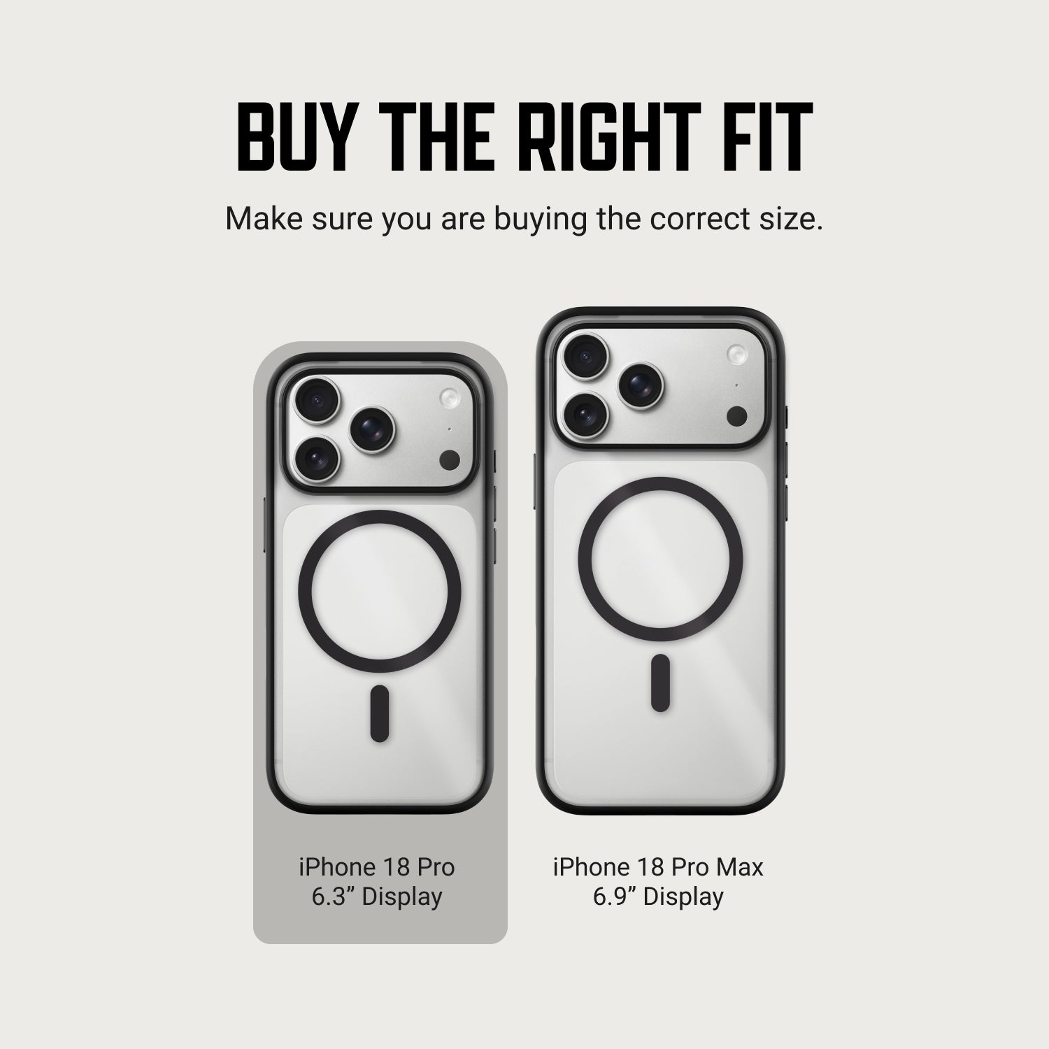 Ridge Phone Case - iPhone 18 Pro - Phantom