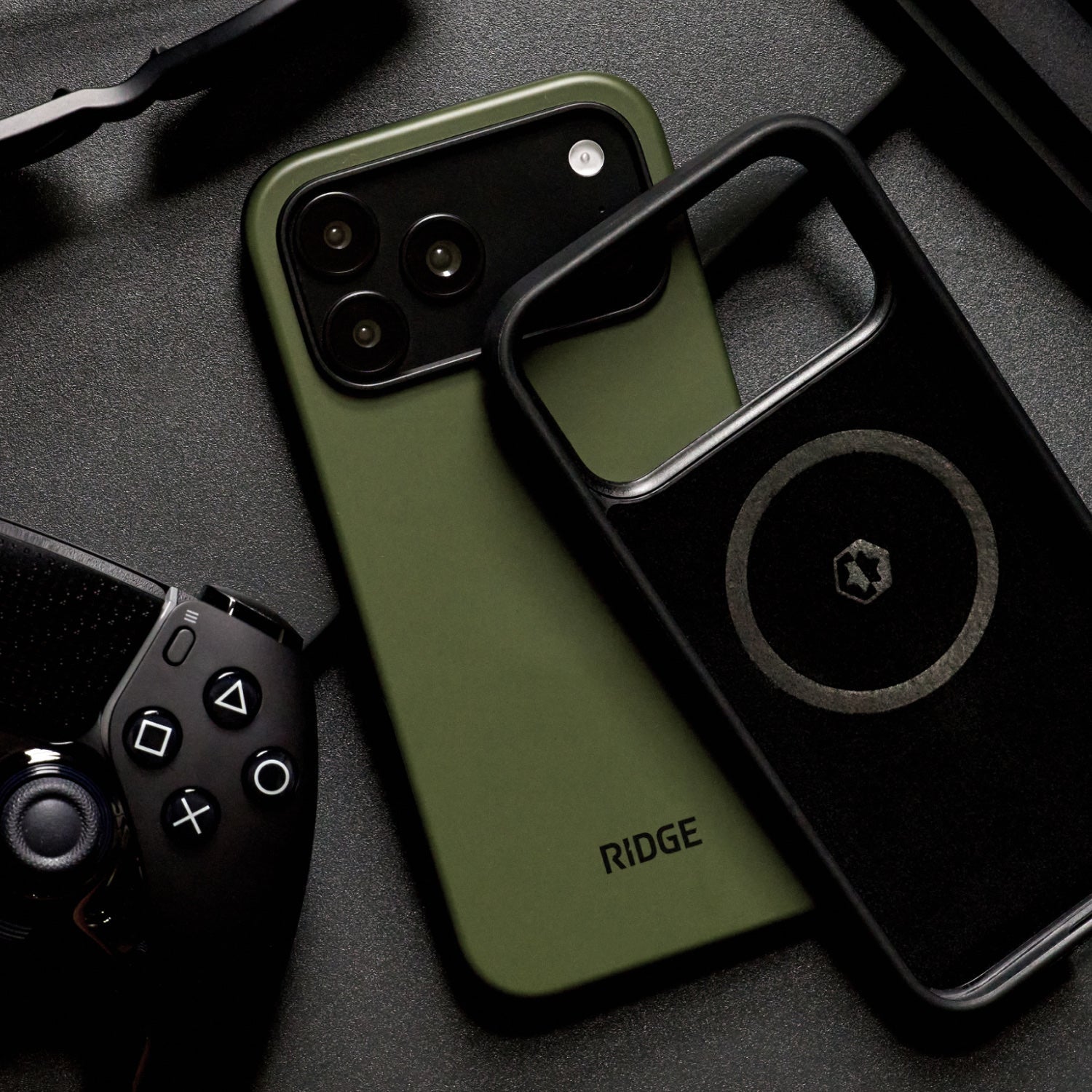 Ridge Phone Case - iPhone 18 Pro Max - Matte Olive