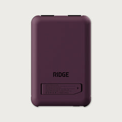 Ridge Power Bank - 10k mAh Bundle - Burgundy - 2-Pack