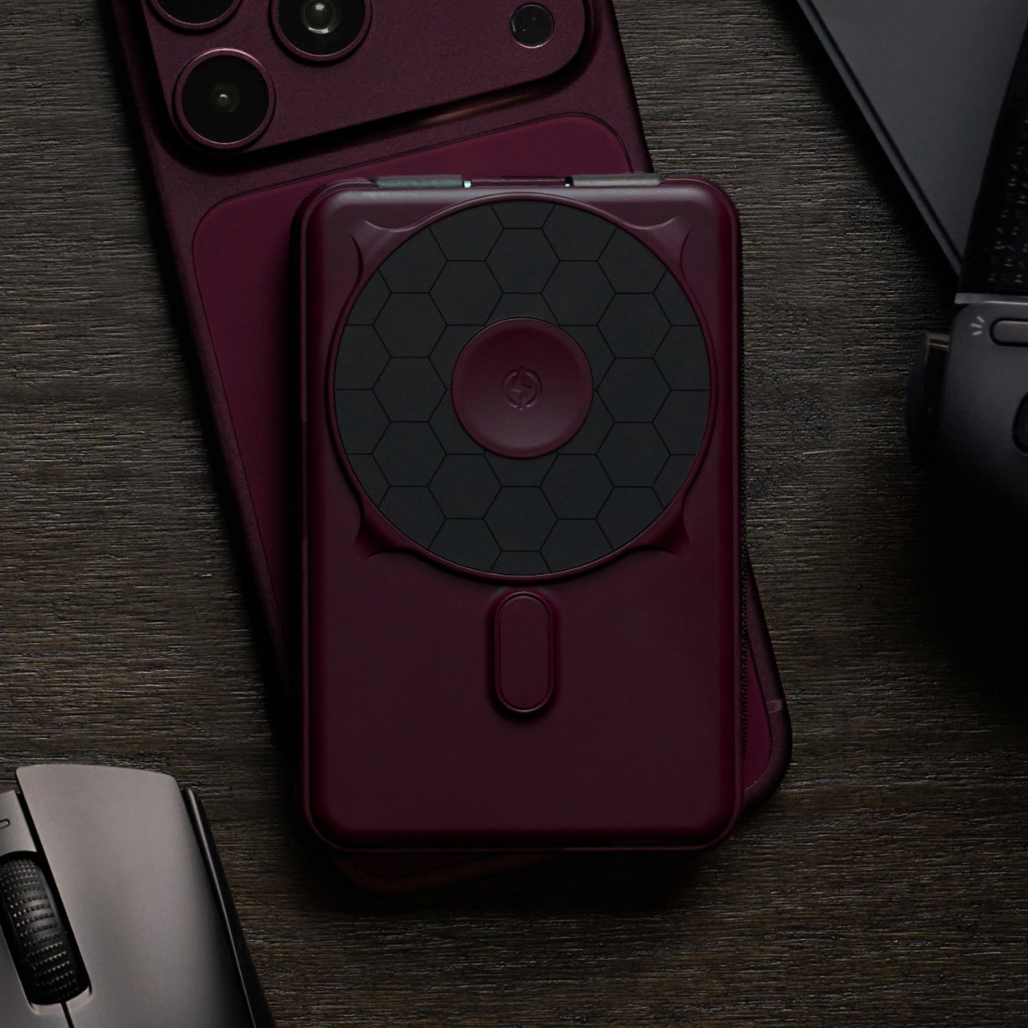 Ridge Power Bank - 10k mAh Bundle - Burgundy - 2-Pack