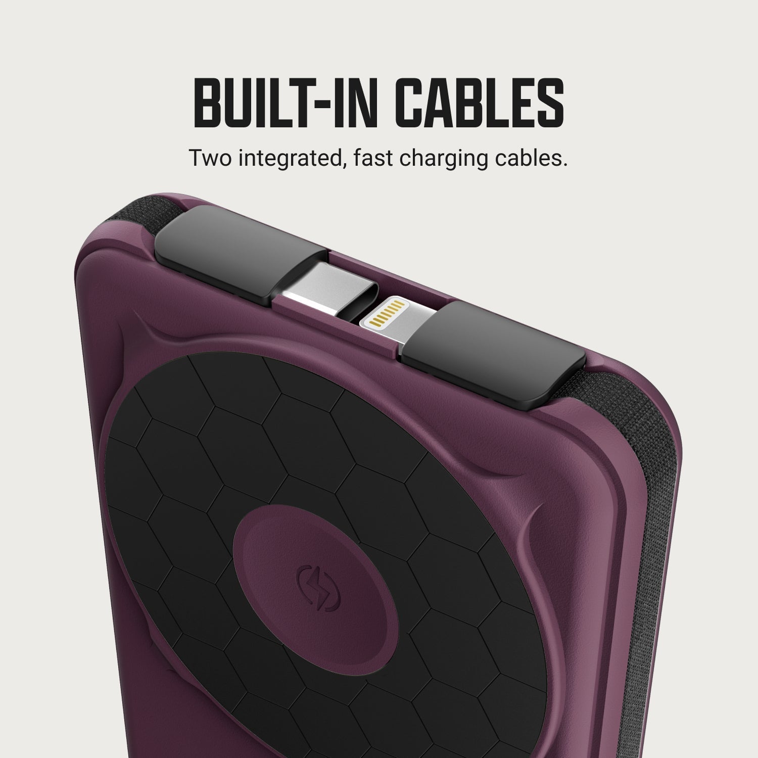Ridge Power Bank - 10k mAh Bundle - Burgundy - 2-Pack