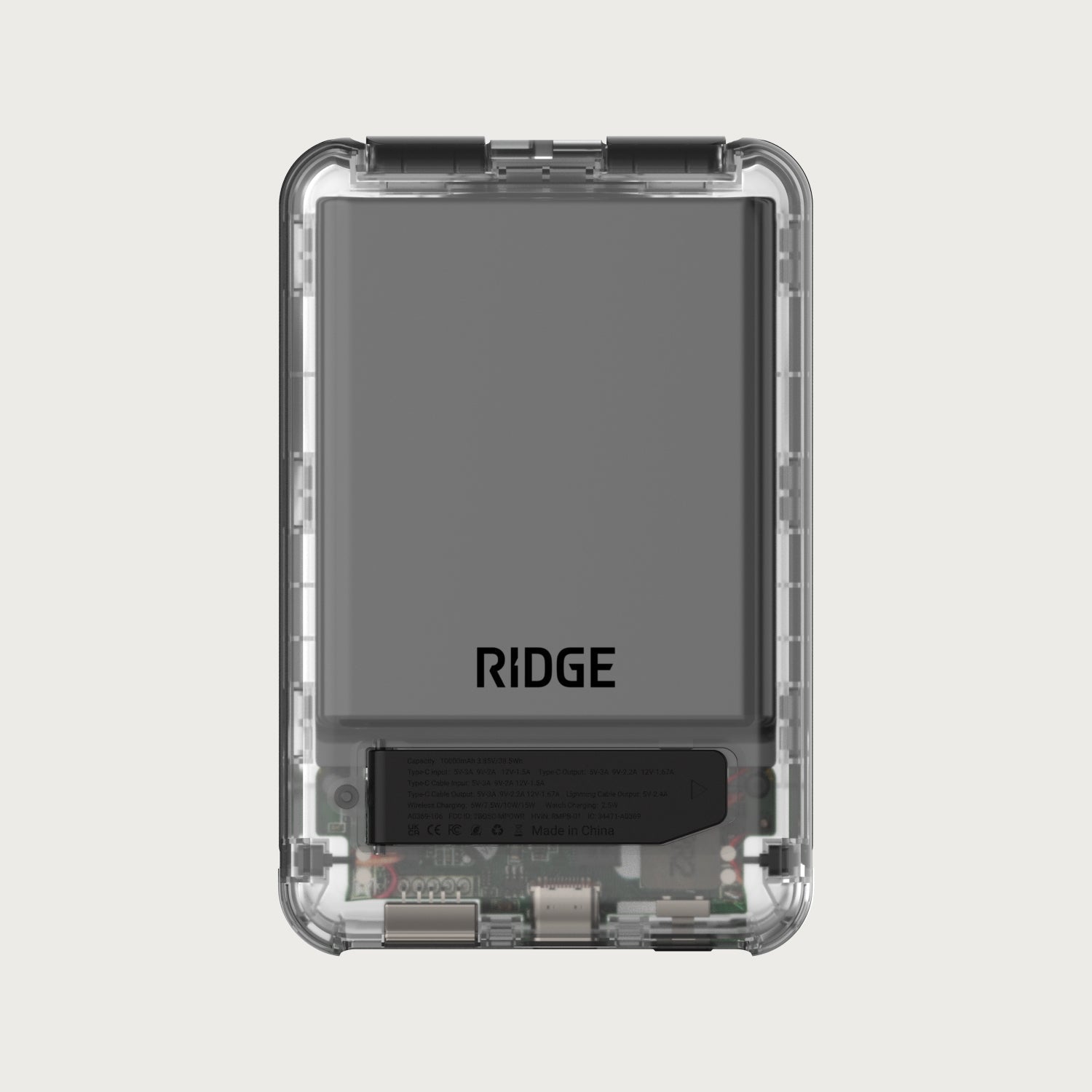 Ridge Power Bank - 10k mAh Bundle - Phantom - 3-Pack