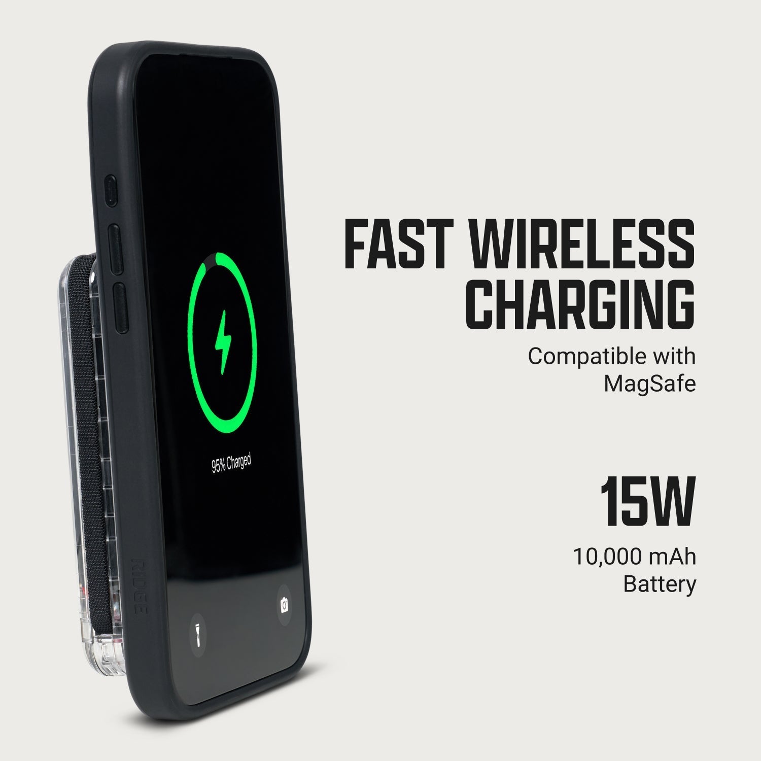 Ridge Power Bank - 10k mAh - Phantom