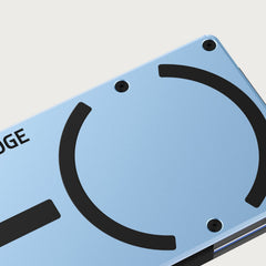 Ridge Wallet for MagSafe + KeyCase - Glacier + Royal Black