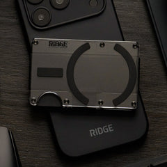 Ridge Wallet for MagSafe + KeyCase - Phantom + Royal Black