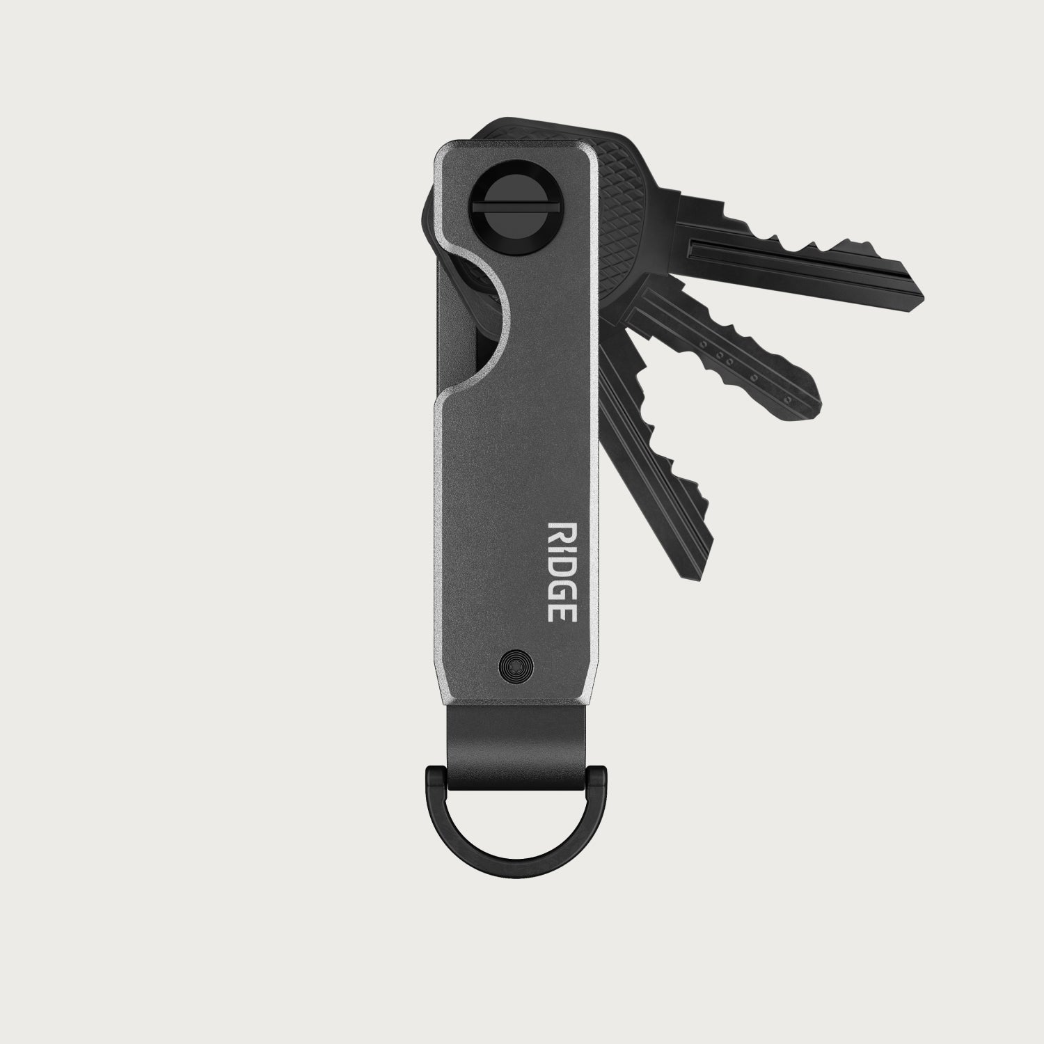 Ridge Wallet for MagSafe + Power Bank + KeyCase - Gunmetal + Matte Black + Gunmetal