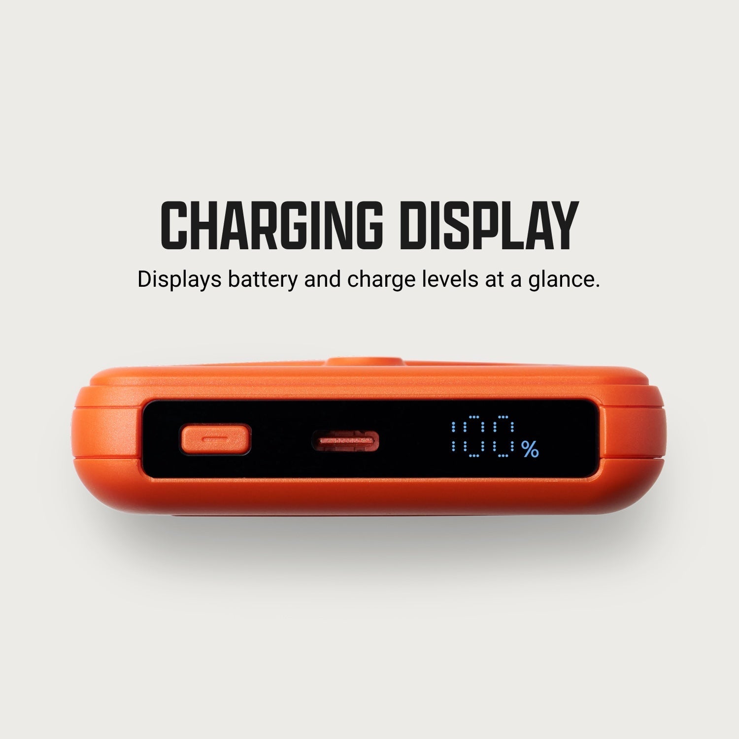 Ridge Wallet + Power Bank - Basecamp Orange