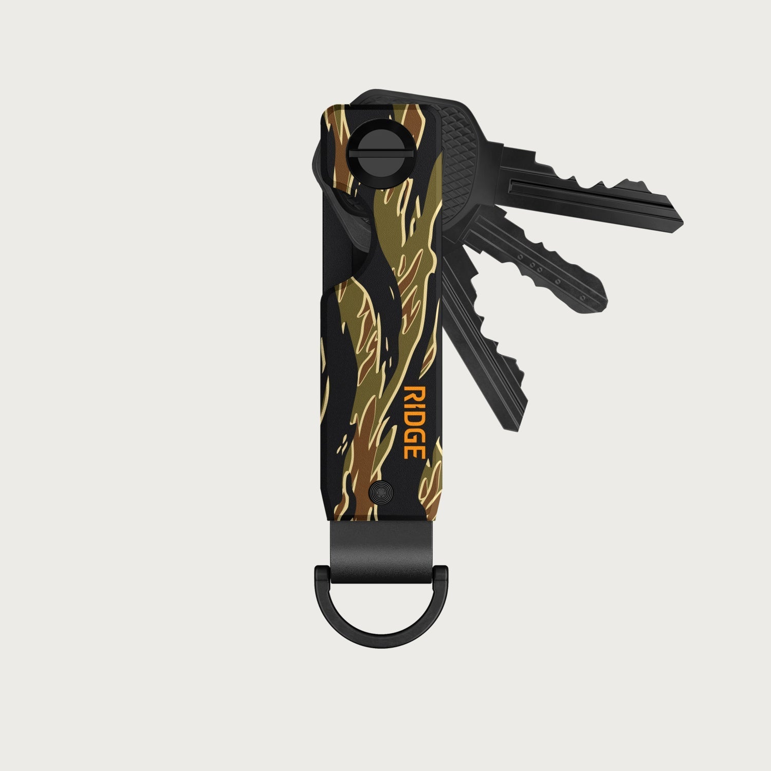 Ridge Wallet + Power Bank + KeyCase - Tiger Stripe + Matte Black + Tiger Stripe