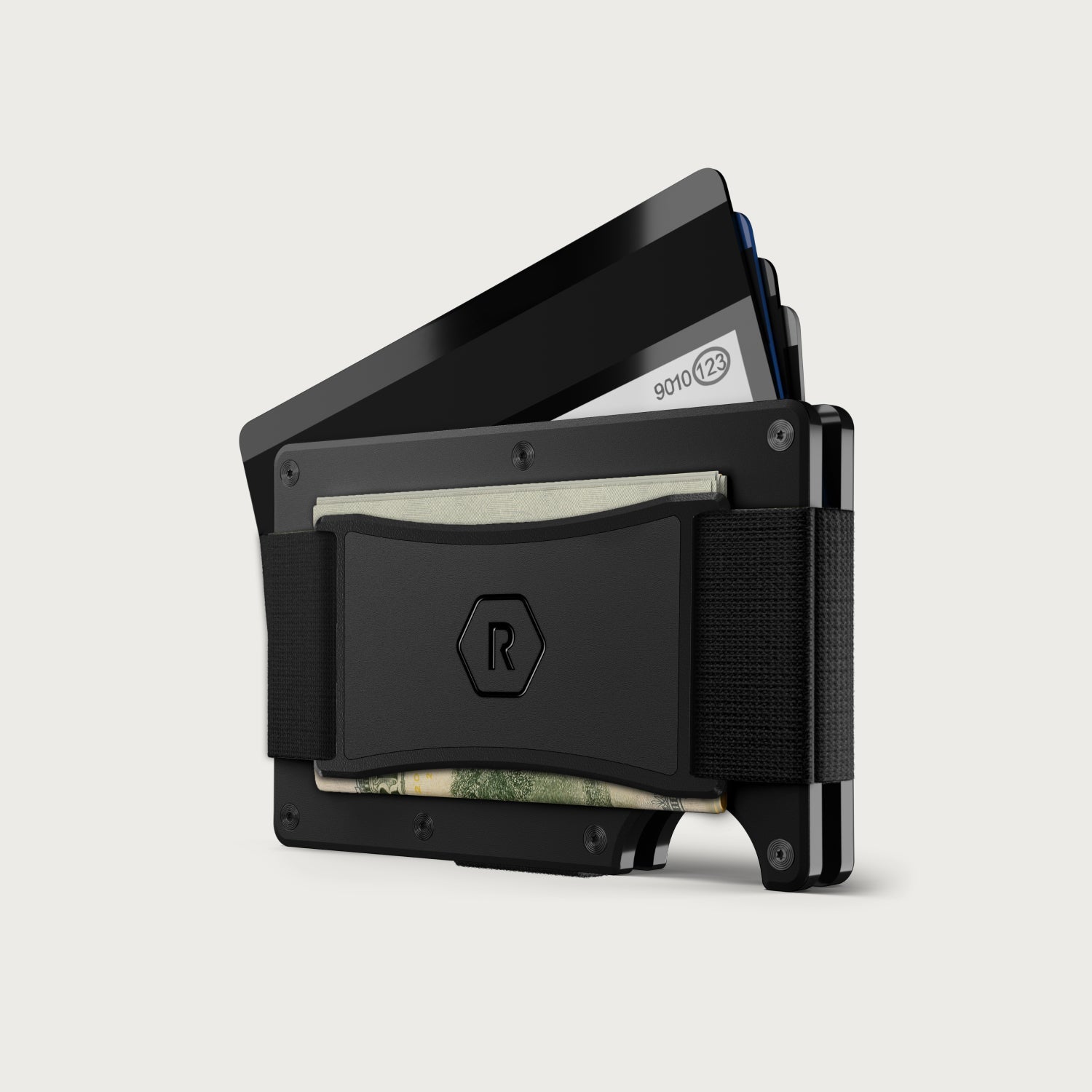 Ridge Wallet + Power Bank - Matte Black